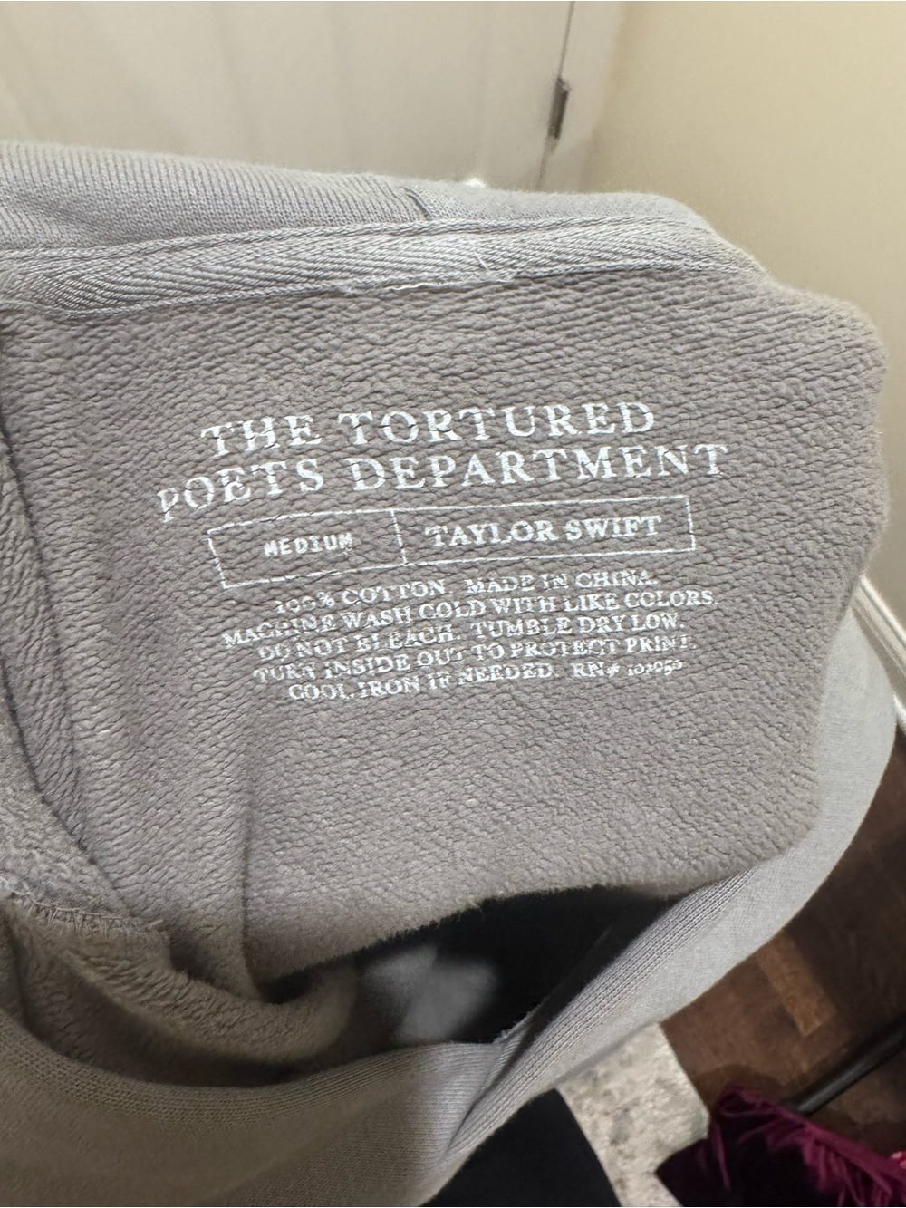 Taylor Swift Tortured Poet’s Department Hoodie - Picture 7 of 7